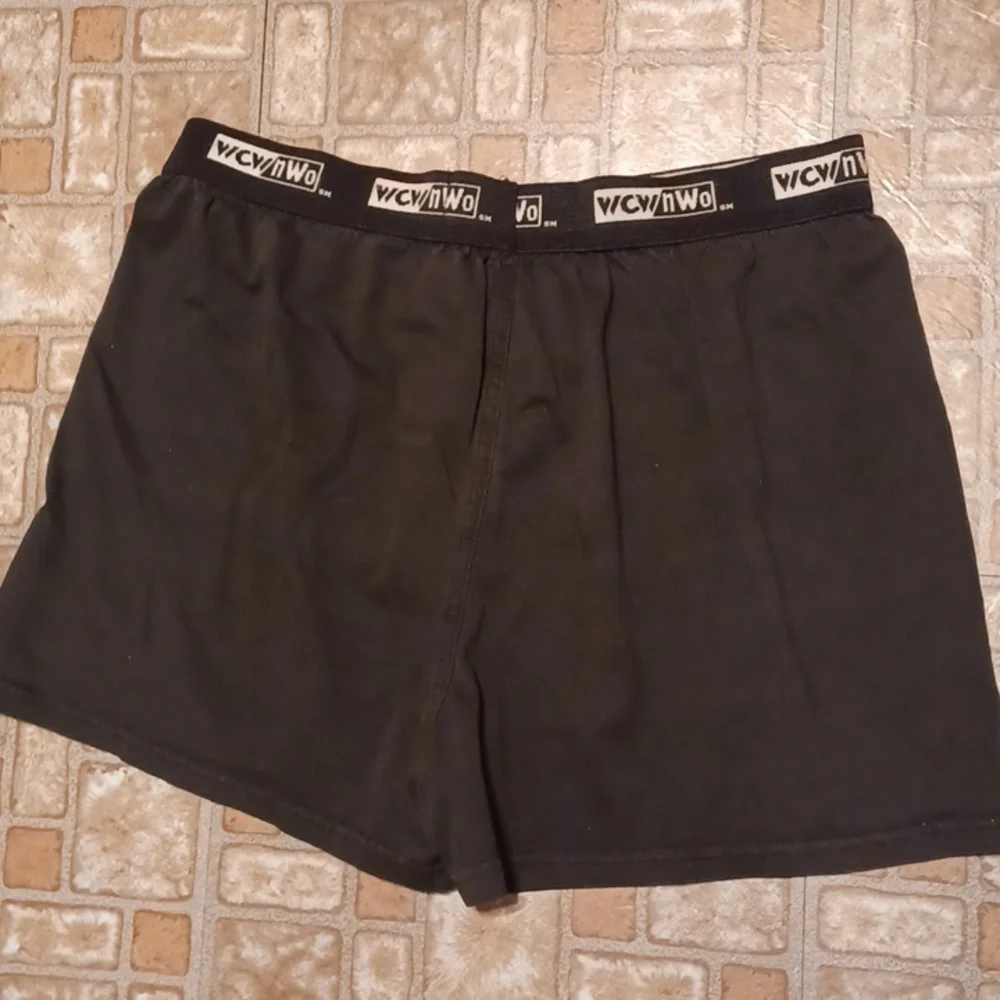 World Champingship Wrestling Black Men's Boxer Shorts 1993  WCW New World Order